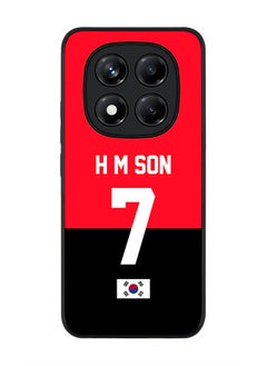Stylizedd For Xiaomi Redmi Note 14 Pro 5G / X7 5G Case,Slim fit Camera Protection, Shockproof Thin Phone cover  - Football - South Korea - H M Son  - Image 1
