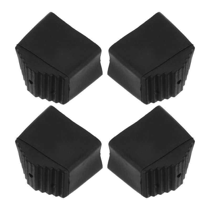 4pcs Non Slip Ladder Feet Pads Anti Skid Safety Covers For Indoor Outdoor Use - Image 2