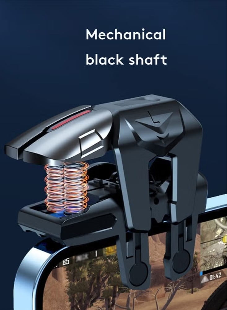 جهاز تحكم احترافي للعبة 6 أصابع مزود بـ 4 أزرار معدنية بتصميم مانع للانزلاق وحركة دقيقة تجربة جديدة - Image 3