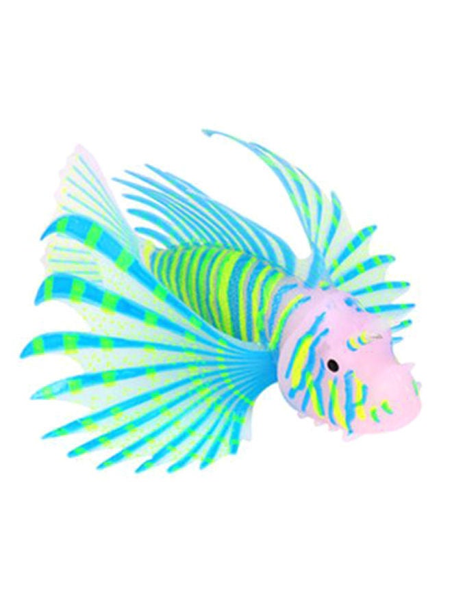 نيبمينينت سمكة تنين اصطناعية مضيئة لتزيين حوض الأسماك متعدد الألوان