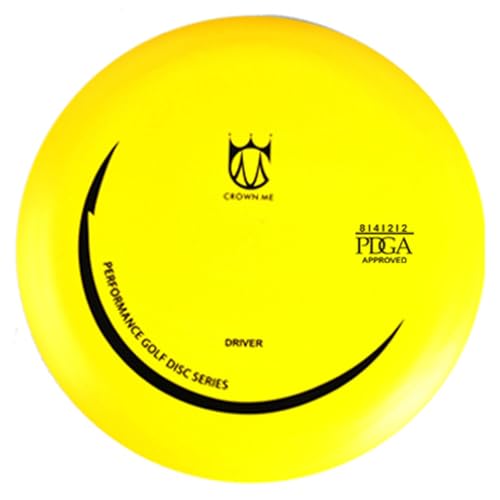 CROWN ME PDGA Approved Disc Golf Set with 6 Discs and Starter Disc Golf Red Bag – Fairway Driver, Mid-Range, Putter Disc - Image 5