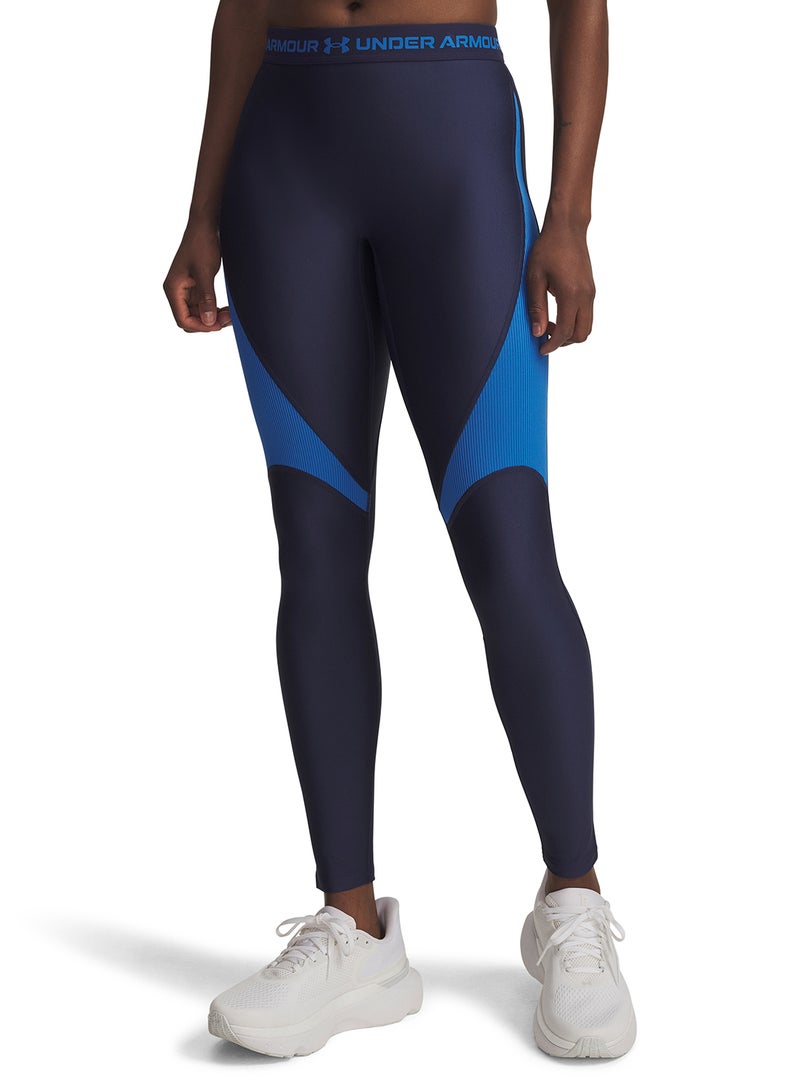 UNDER ARMOUR HeatGear Ribbed Leggings - Image 1