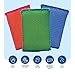 SCRUBIT MultiPurpose Scouring Pad NonScratch Cleaning Sponges for Pots Pans Dishes Utensils NonStick Cookware Scrubbing Pads Use for Kitchen Bathroom 6 Pack Dish Sponge Green - Image 4