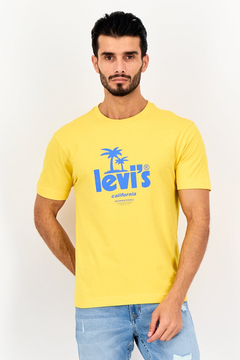 Levi's تي شيرت رجالي بأكمام قصيرة وياقة دائرية بطباعة جرافيك، متعدد الألوان - Image 1