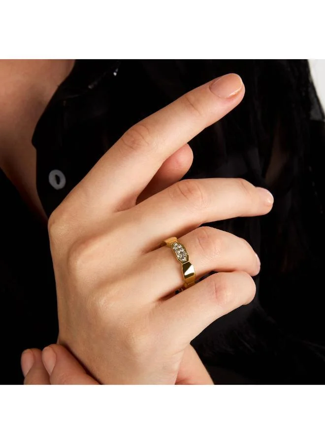 Karl Lagerfeld  Klayc620 Crystals Rings for Women | Best Price UAE