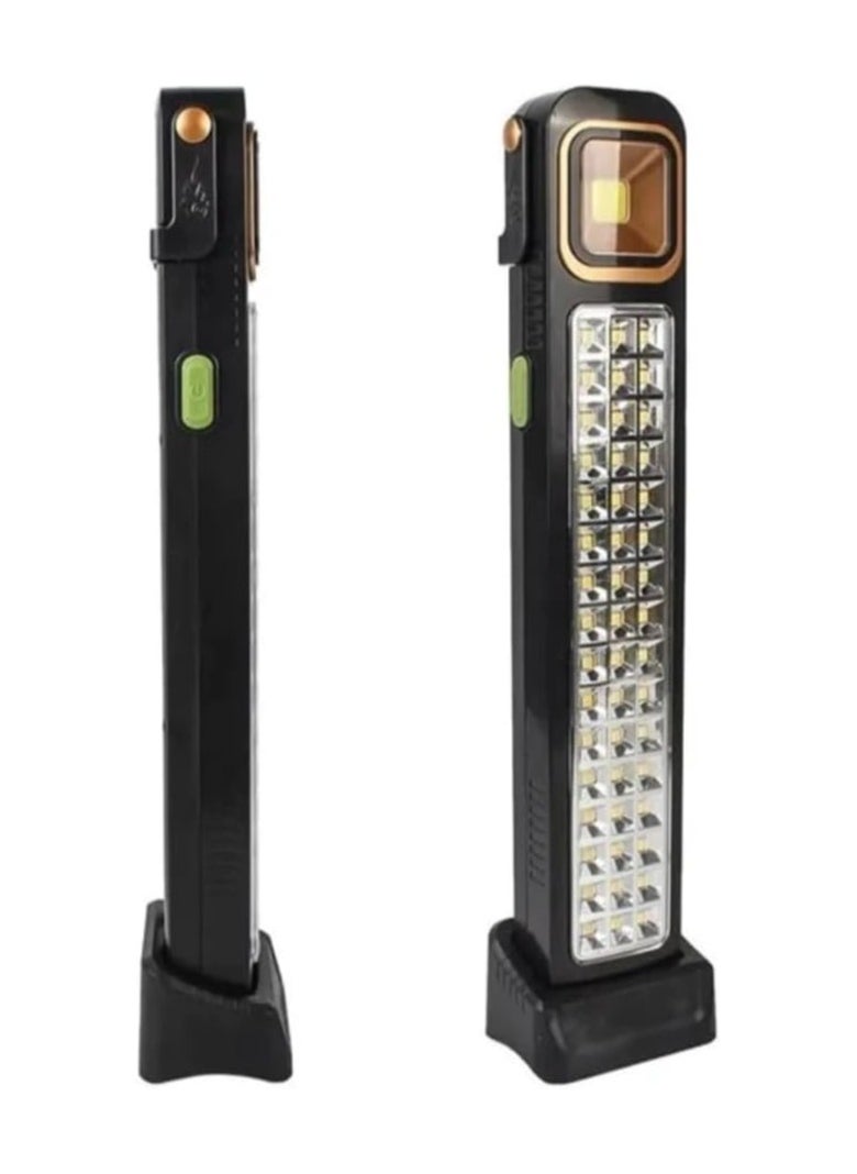 Generic - Rechargeable Emergency Solar LED Light USB Rechargeable lantern 39 LED 30W 2400 MAH with built in Power bank battery - Image 1