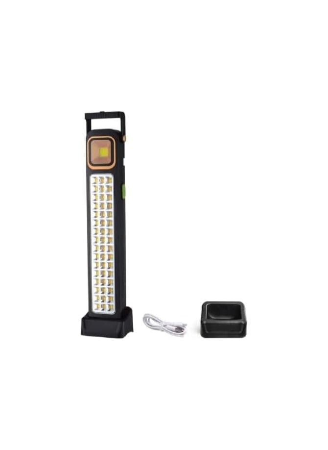 Generic - Rechargeable Emergency Solar LED Light USB Rechargeable lantern 39 LED 30W 2400 MAH with built in Power bank battery - Image 1