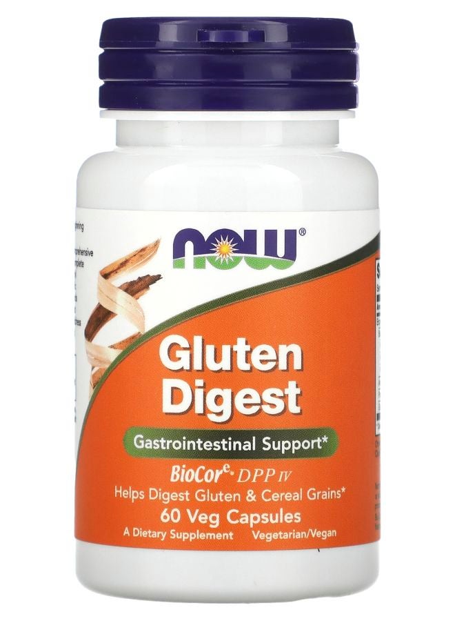 now Gluten Digest 60 Veg Capsules