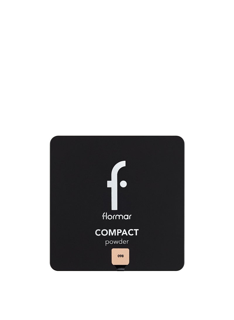 flormar F/M NP Compact Powder -098 Medium Natural Beige MEDIUM NATURAL BEIGE - Image 2