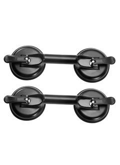KPS KPS Two Cup Aluminium Suction Glass Lifter Aluminium Lifter Tile Suction Cup Lifter Moving Glass Pad for Lifting Dent Puller 1 Pair  - Image 1
