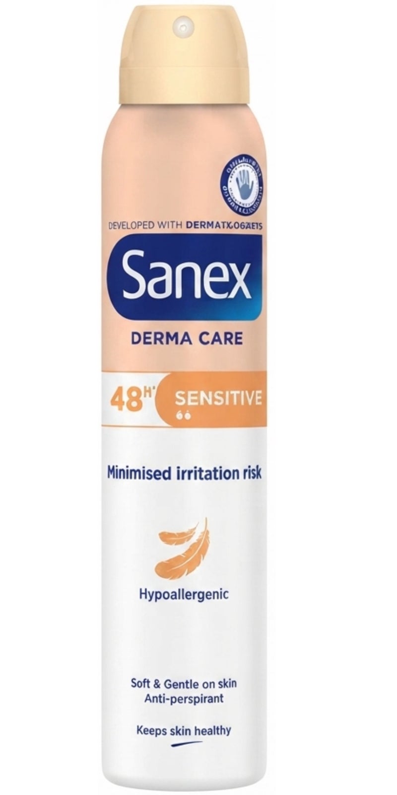Sanex Derma Care Sensitive 48Hr Antiperspirant 200Ml - Image 1