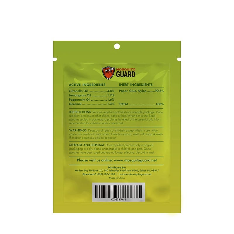 Mosquito Guard 60 Pack Mosquito Repellent Stickers for Kids - DEET Free Mosquito Repellent Outdoor Patio - Plant Based Mosquito Patches for Kids - Image 3