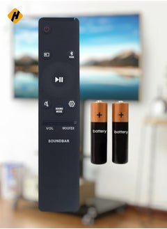 Replacement Remote Control for Samsung Sound Bar HW-A40M, HW-A450, HW-A550, HW-A650, AH59-02767A, AH81-09773A with Battery