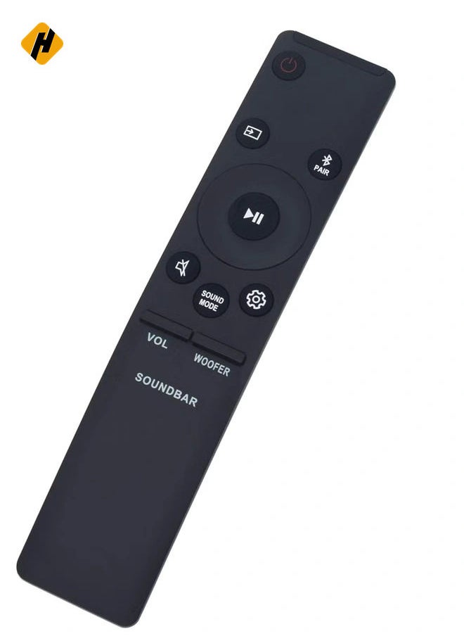 HuHa - Replacement Remote Control for Samsung Sound Bar HW-A40M, HW-A450, HW-A550, HW-A650, AH59-02767A, AH81-09773A with Battery - Image 1