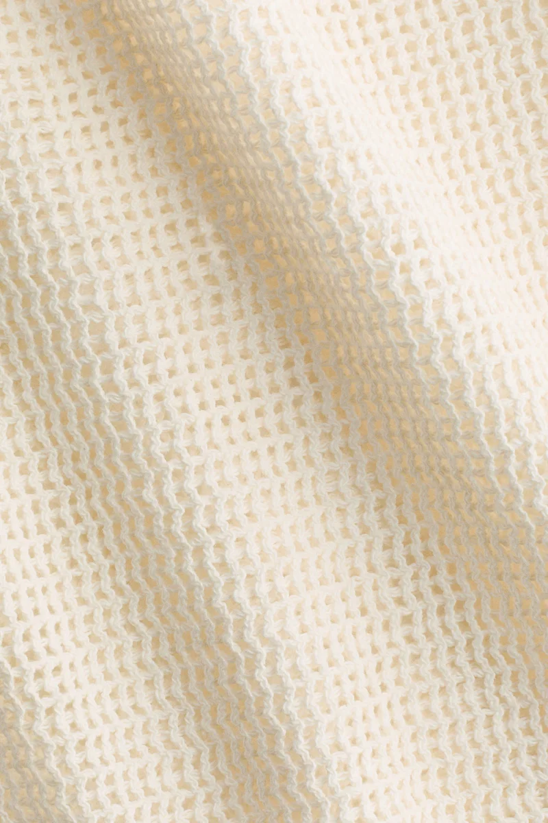 H&M Drawstring-detail net top