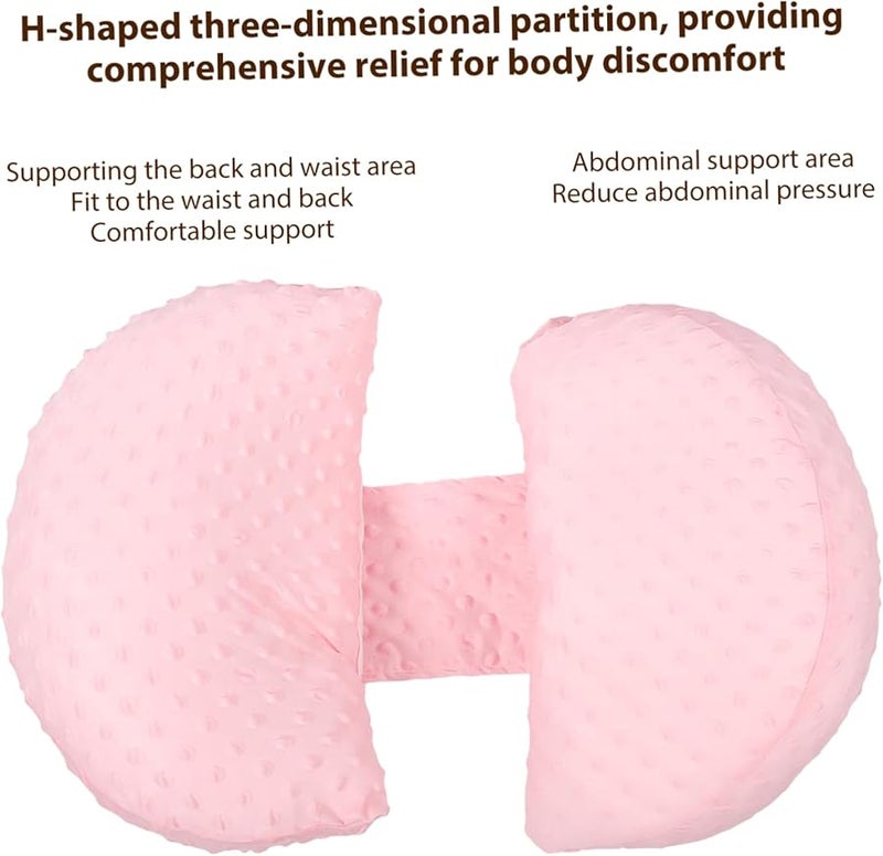 وسادة الحمل القابلة للتعديل من كابيلوك قماش نوم داعم باللون الوردي - Image 4