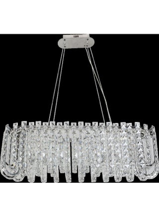 Modern silver chandelier with 3 lights, 65 watts, width diameter 80 cm - pzsku/Z0655A6C68C511C434134Z/45/1748420404/59c26509-11f1-4da9-a3a2-0921657caa19