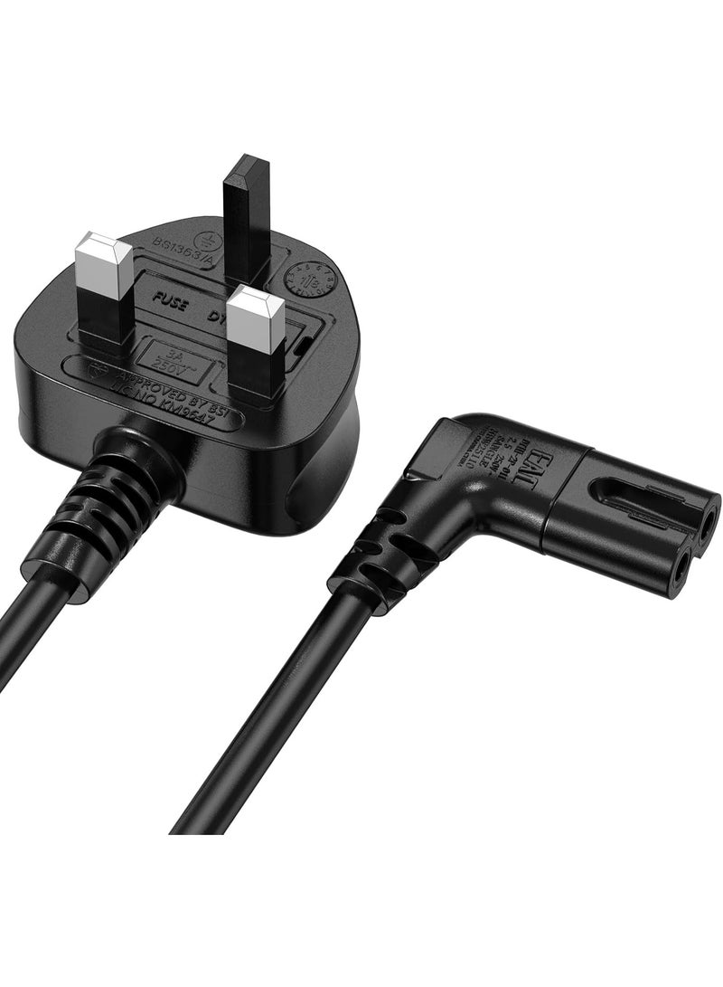 general Right Angle 1.5M Power Cable - Compatible with Samsung, LG and Panasonic TVs - Image 1