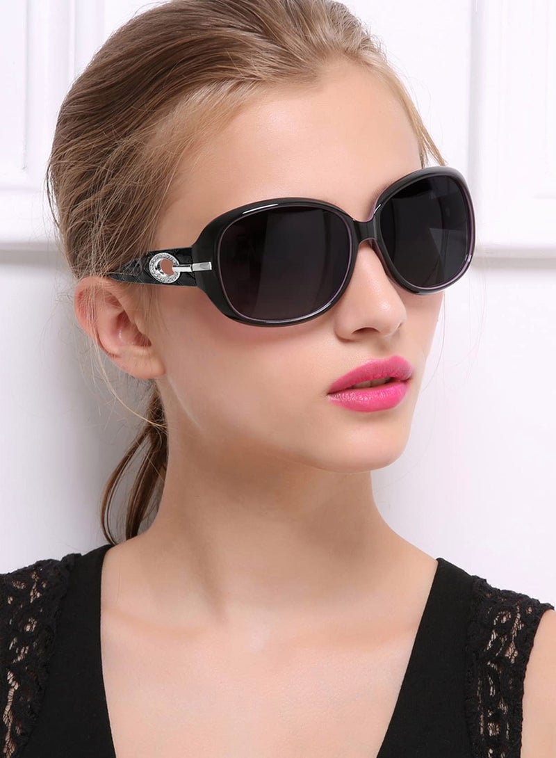 roaiss Polarized Sunglasses for Women Trendy Oversized Big Women's Sun Glasses UV Blocking - Image 3