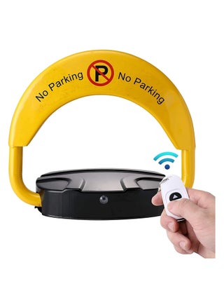 Waterproof Automatic Parking Space Lock with Remote Control – 180° Anti-Collision Parking Barrier, Black & Yellow Parking Blocker for Secure Parking, Durable and Easy to Use - pzsku/Z0655BAD0C18C6779FF6FZ/45/1746231419/979049d7-8ea5-4279-9cc0-487c1dfceab0