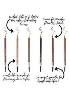 Zuzu Luxe ZUZU LUXE Cream Brow Pencil (Flax - Blonde), Effortlessy sculpt and define eyebrows, natural finish, creamy formula. Natural, Paraben Free, Vegan, Gluten-free,Cruelty-free, Non GMO, 0.044 oz.  - Image 4