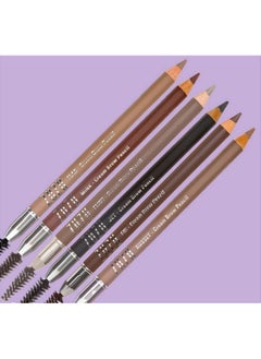 Zuzu Luxe ZUZU LUXE Cream Brow Pencil (Flax - Blonde), Effortlessy sculpt and define eyebrows, natural finish, creamy formula. Natural, Paraben Free, Vegan, Gluten-free,Cruelty-free, Non GMO, 0.044 oz.  - Image 5