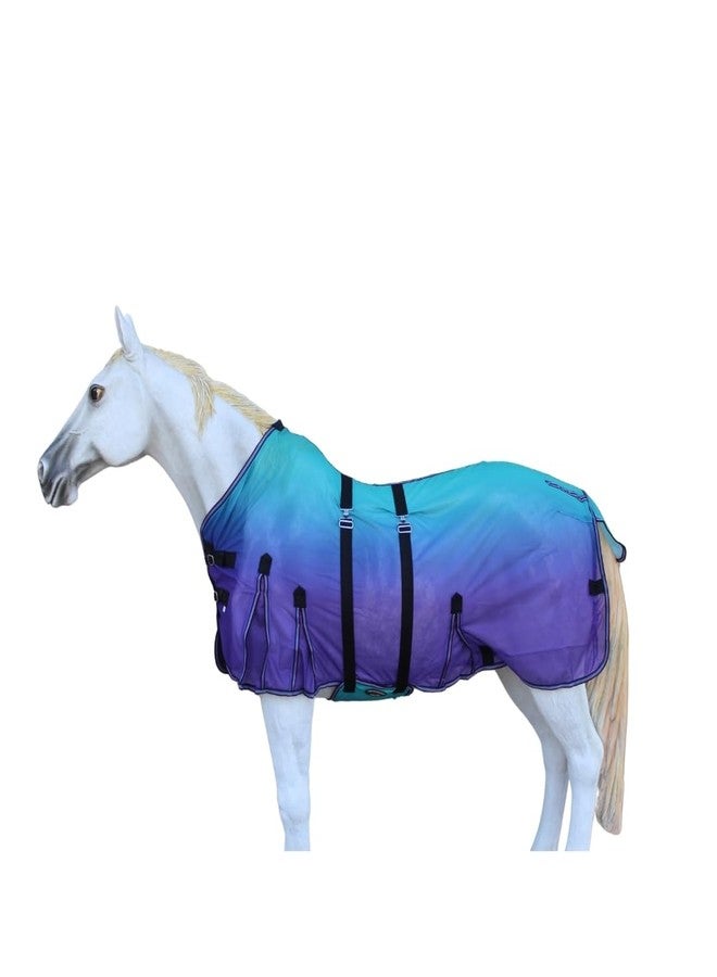 Challenger 74" Horse Mesh Flysheet Lightweight Breathable Summer Spring Sheet Belly 73440 - Image 4