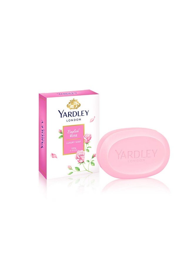 Yardley English Rose Soap 3 Bar Box 100gea bar by Yardley  - Image 2
