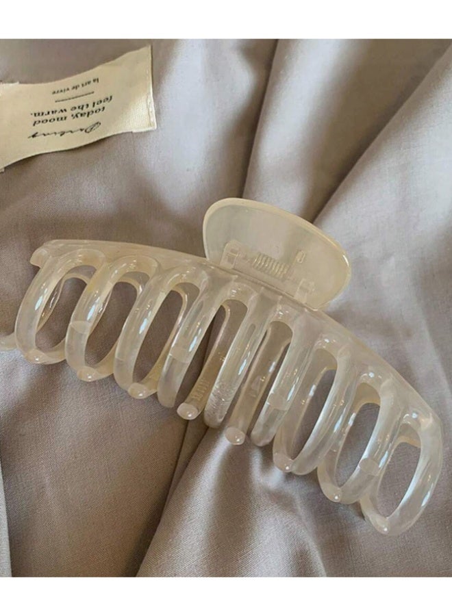 KHAJUL 2PCS  Large Hair Claw Clips for Thick Hair Nonslip Jumbo Hair Clamp Strong Big Hold Jaws Hair Styling Accessories for Women Girls - Image 3