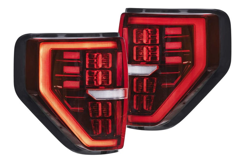 Morimoto XB LED Taillights Fits Ford F150 0914 Plug and Play Red Lens Taillight Assemblies LF720