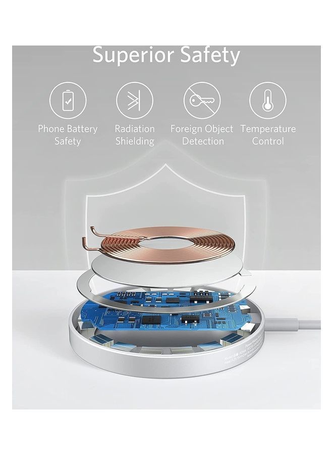 NIBEMINENT PowerWave Select+ Magnetic Pad Silver - Image 5