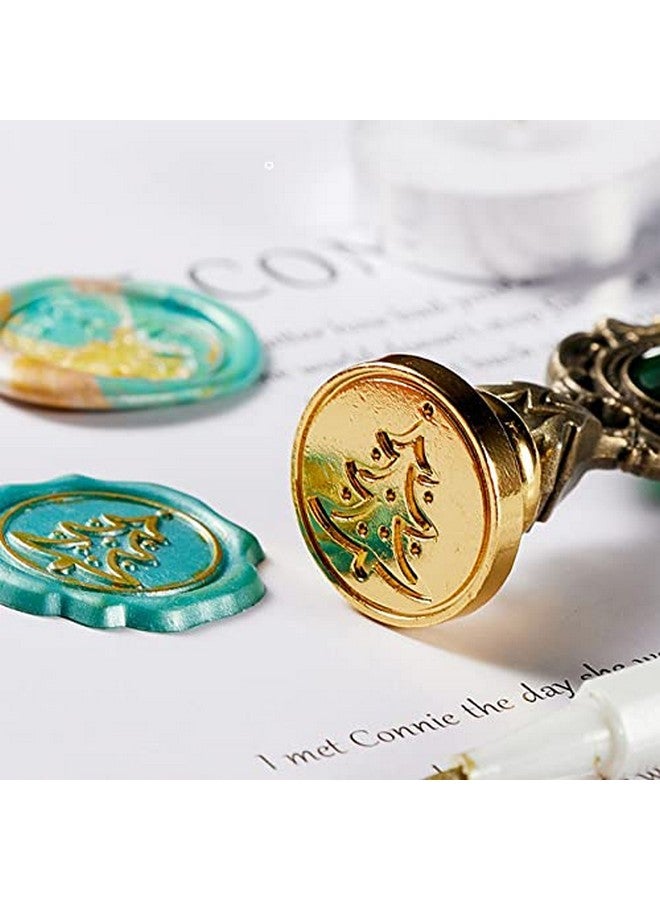 سوبفوكس طقم ختم شمع Supvox®، طقم ختم شمع، طقم ختم شمع، ختم شمع مع حبيبات شمع للختم، شموع، ملعقة تذويب شمع، ختم بمقبض خشبي للحرف اليدوية، صندوق هدايا فاخر - Image 2