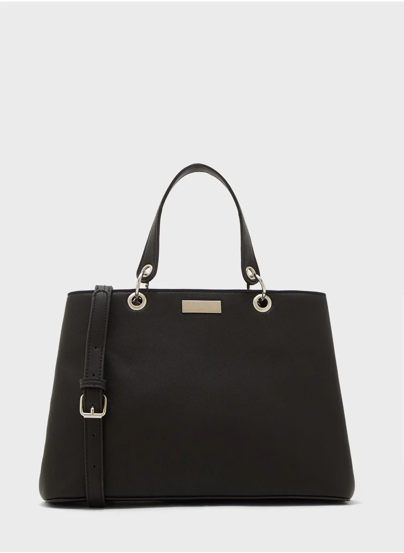 shoexpress Eyelet Double Handle Tote