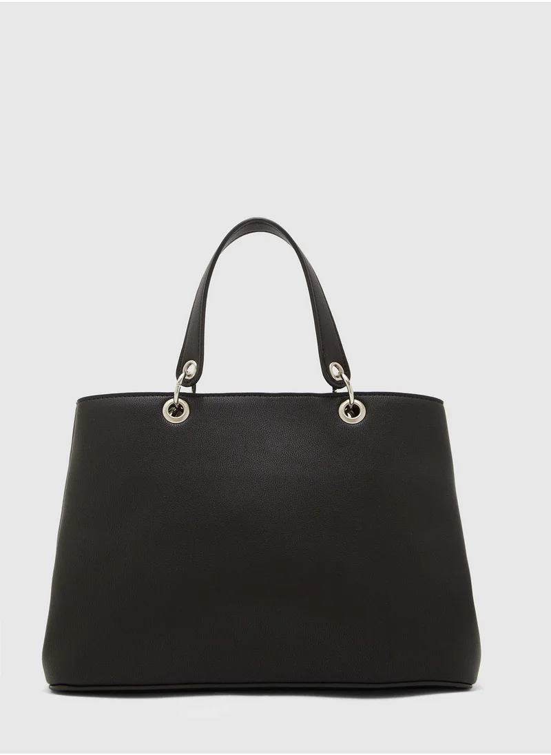 shoexpress Eyelet Double Handle Tote