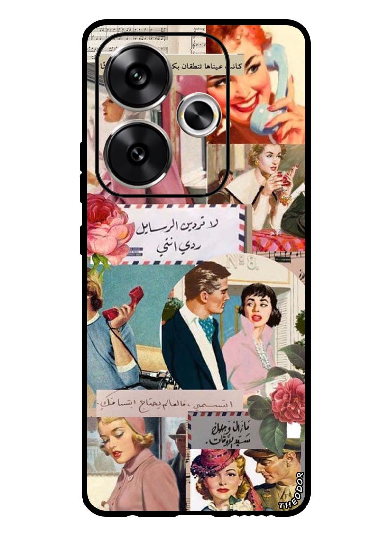 Theodor Protective Case Anti Scratch Shock Proof Bumper Cover For Xiaomi Redmi Turbo 3 Vintage  - Image 1