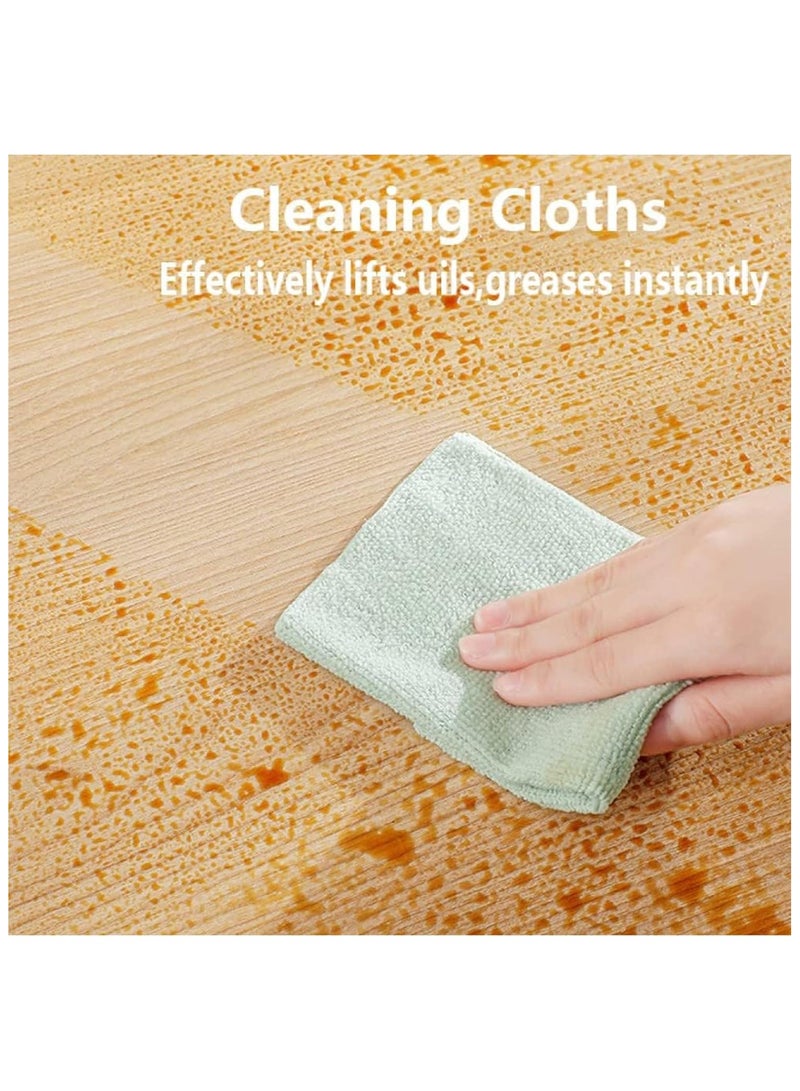 20 قطعة من مناشف تنظيف الأطباق المصنوعة من الألياف الدقيقة القابلة لإعادة الاستخدام - Image 3