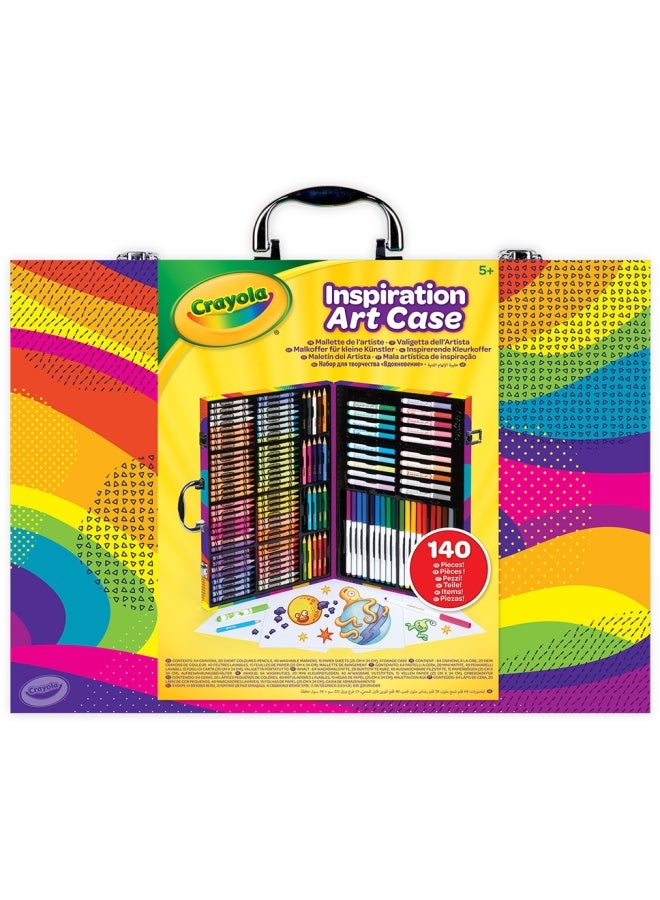 Crayola حقيبة فنان أركويريس 140 قطعة - Image 1