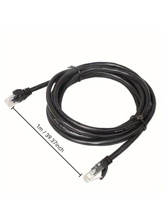 كابل إيثرنت Cat6 بطول 2 متر، عالي السرعة ومتين، كابل LAN بشبكة RJ45 للراوتر والمودم - Image 4