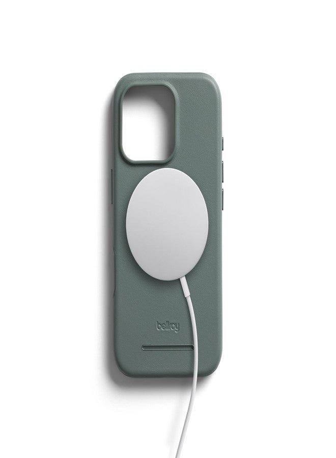Bellroy Mod Phone Case + Wallet for iPhone 16 Pro (slim leather iPhone case, phone wallet) - Agave - Image 4