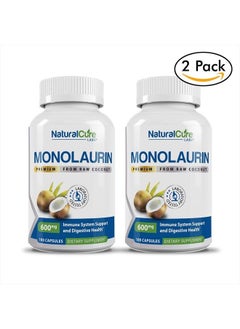 Natural Cure Labs Premium Monolaurin 600mg - 2 Pack, 200 Capsules  - Image 5