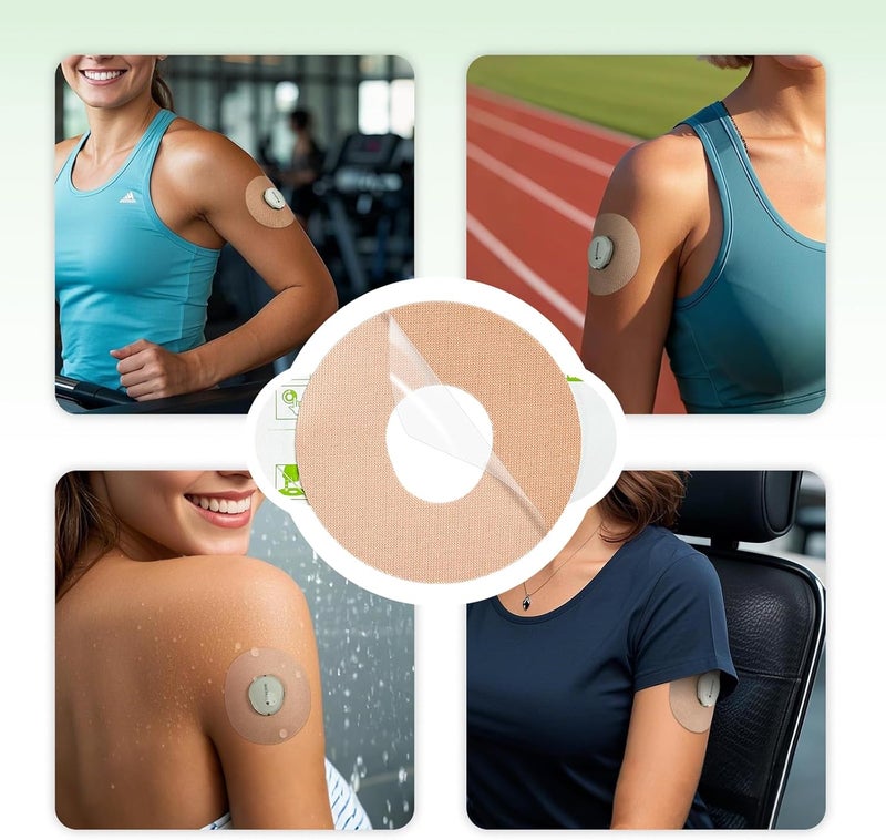Onida Dexcom G7 Adhesive Patches 20PCS Over Patches for Dexcom G7 Stelo CGMPreCut Adhesive Overpatches Waterproof Continuous Glucose Monitor Sensor Cover - Image 5