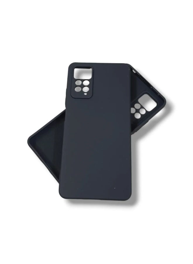 Protective Cover For Redmi Note 12 Pro , Slim Fit Soft Back TPU Case Flexible Silicone Cover Compatible For Redmi Note 12 Pro - Black