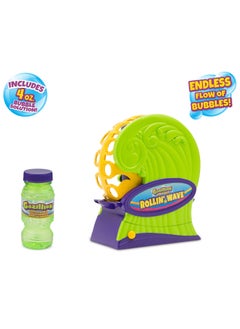 Gazillion Gazillion Rollin Wave Machine with 4-Ounces Bubble Solution, Battery Operated | Toy Bubbles | Outdoor Play | Party Favors for Kids | Bubble Blower | Gift for Kids and Adults  - Image 2