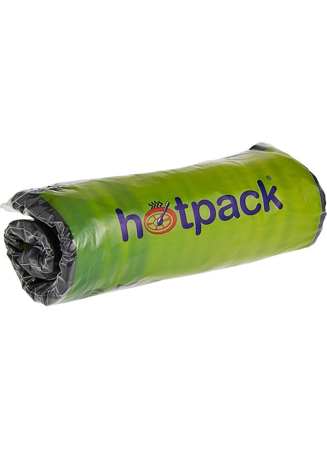 Hotpack حقيبة قمامة مسطحة ثقيلة الوزن هوتباك 55 جالون 80x110سم 10 أكياس عبوة من 4 40  - Image 1