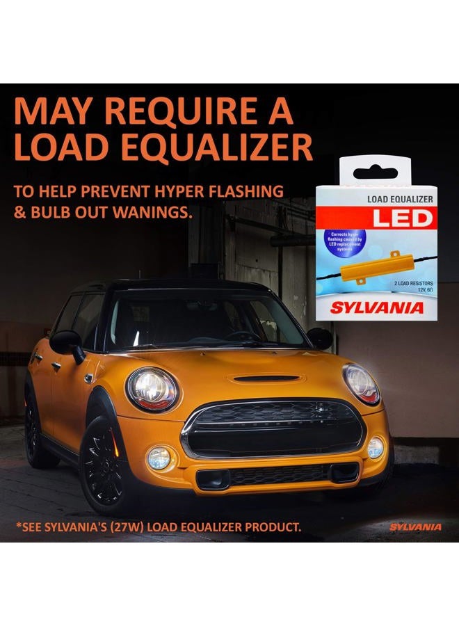 Sylvania 7443 T20 ZEVO LED Red Bulb - Bright LED Bulb, Ideal for Stop and Tail Lights (Contains 2 Bulbs) - Image 5