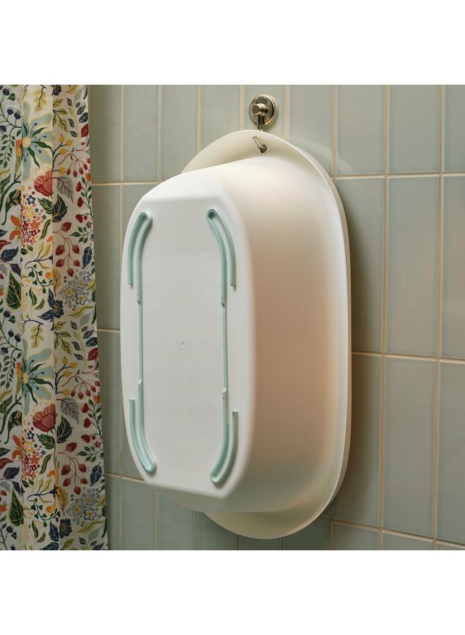 erorex Baby Bath, White/Turquoise - Image 4