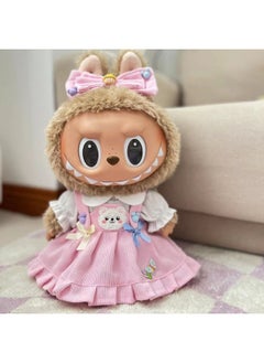 LABUBU 38cm Labubu Soft Plush Doll Outfit - Clothes Only, Doll Not Included 