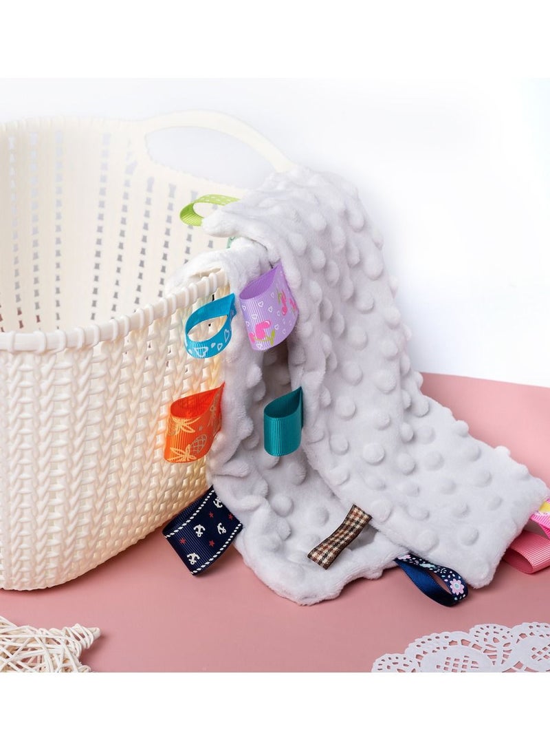 انسولار بيبي ليبل منشفة مهدئة لحديثي الولادة منديل مهدئ رمادي - Image 1