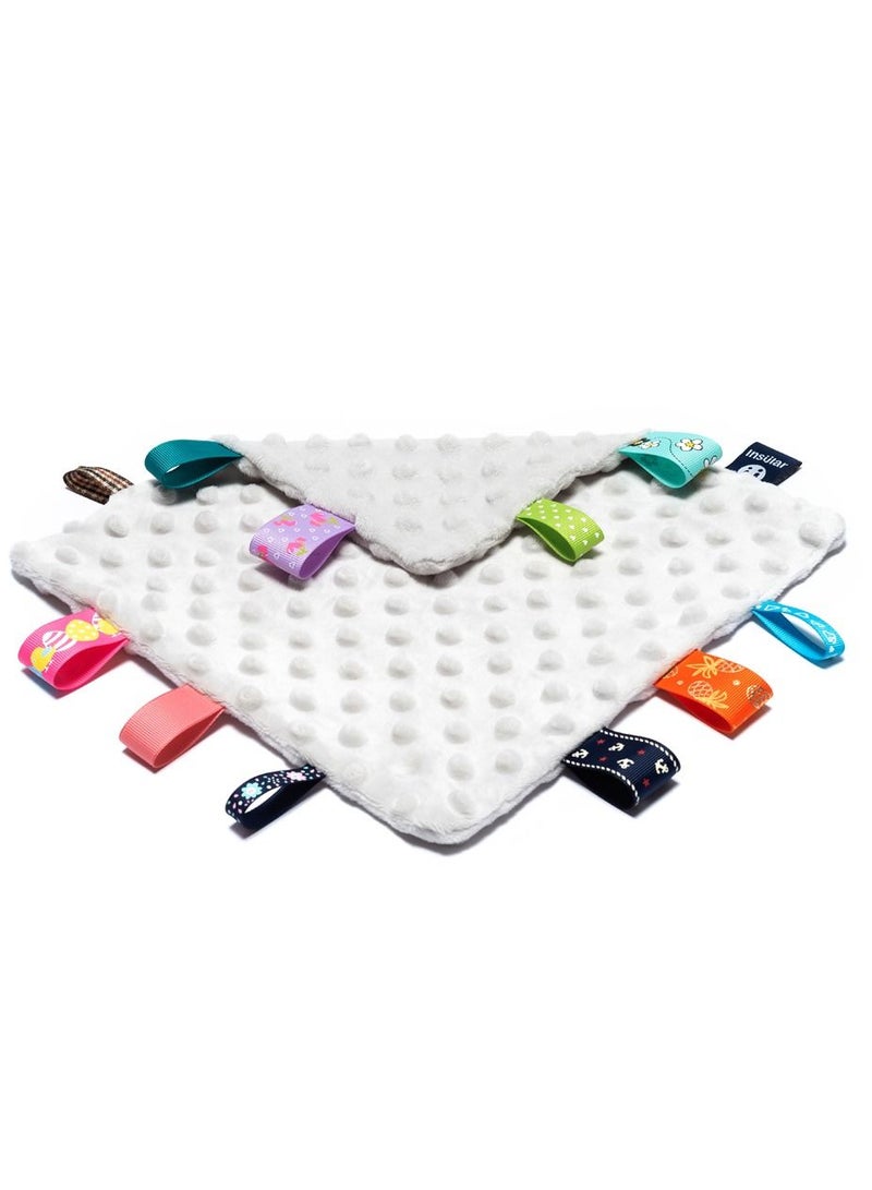 انسولار بيبي ليبل منشفة مهدئة لحديثي الولادة منديل مهدئ رمادي - Image 3