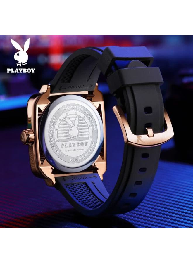 Playboy Men's Luminous Waterproof Quartz Watch Trendy Fashion Men's Watch Valentine's Day Gift Elegant Wrisch For Men - Image 3